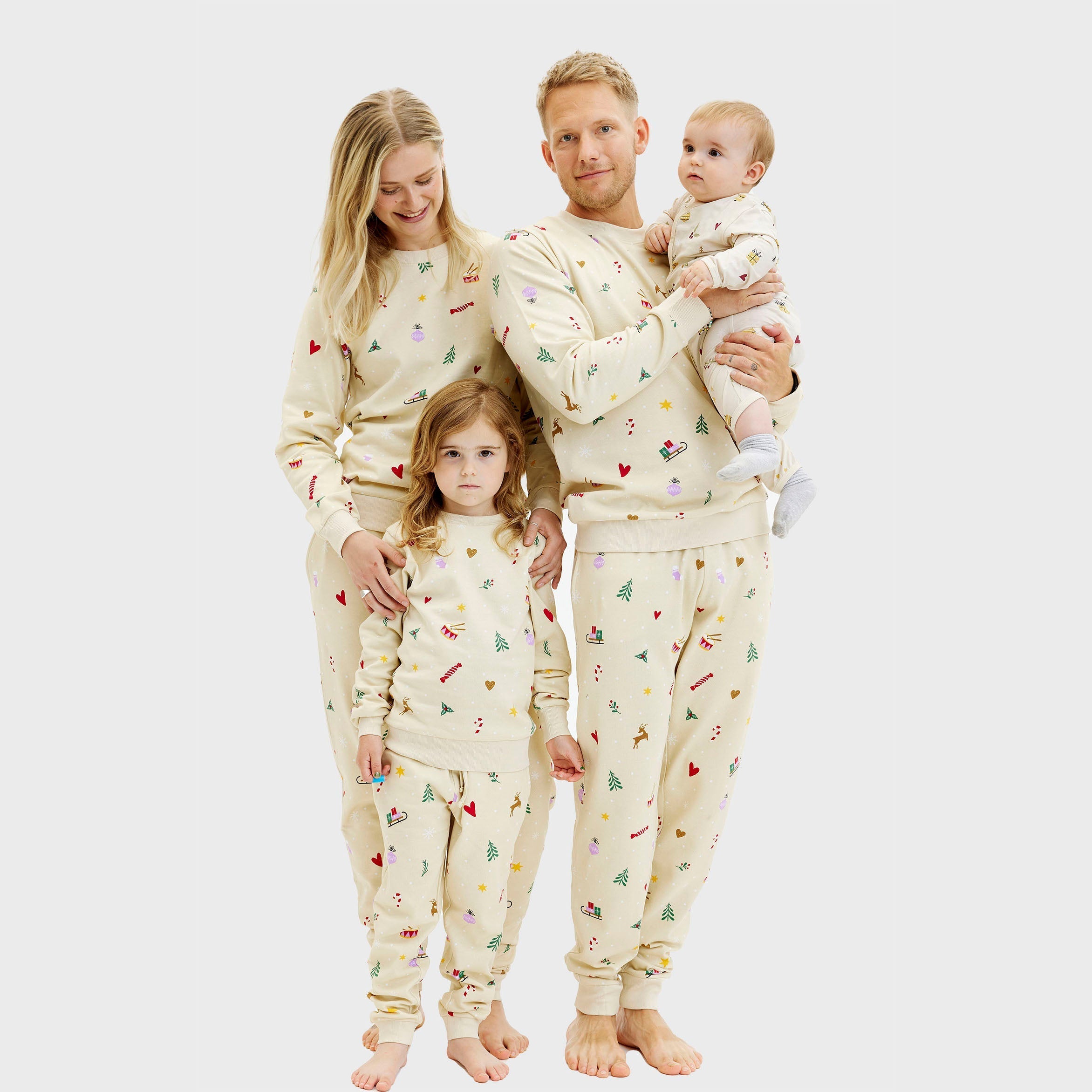 Creme sweatset - Baby